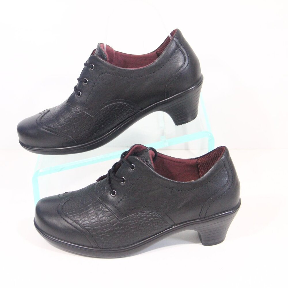 Bioheels Orthofeet Natalya Wingtip Bootie 9.5 Women Leather Oxford Shoe - Picture 6 of 10
